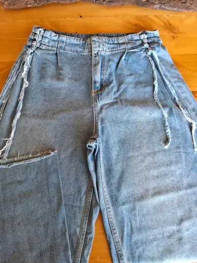 Jeans de mezclilla y short Ubrale - miniatura 5