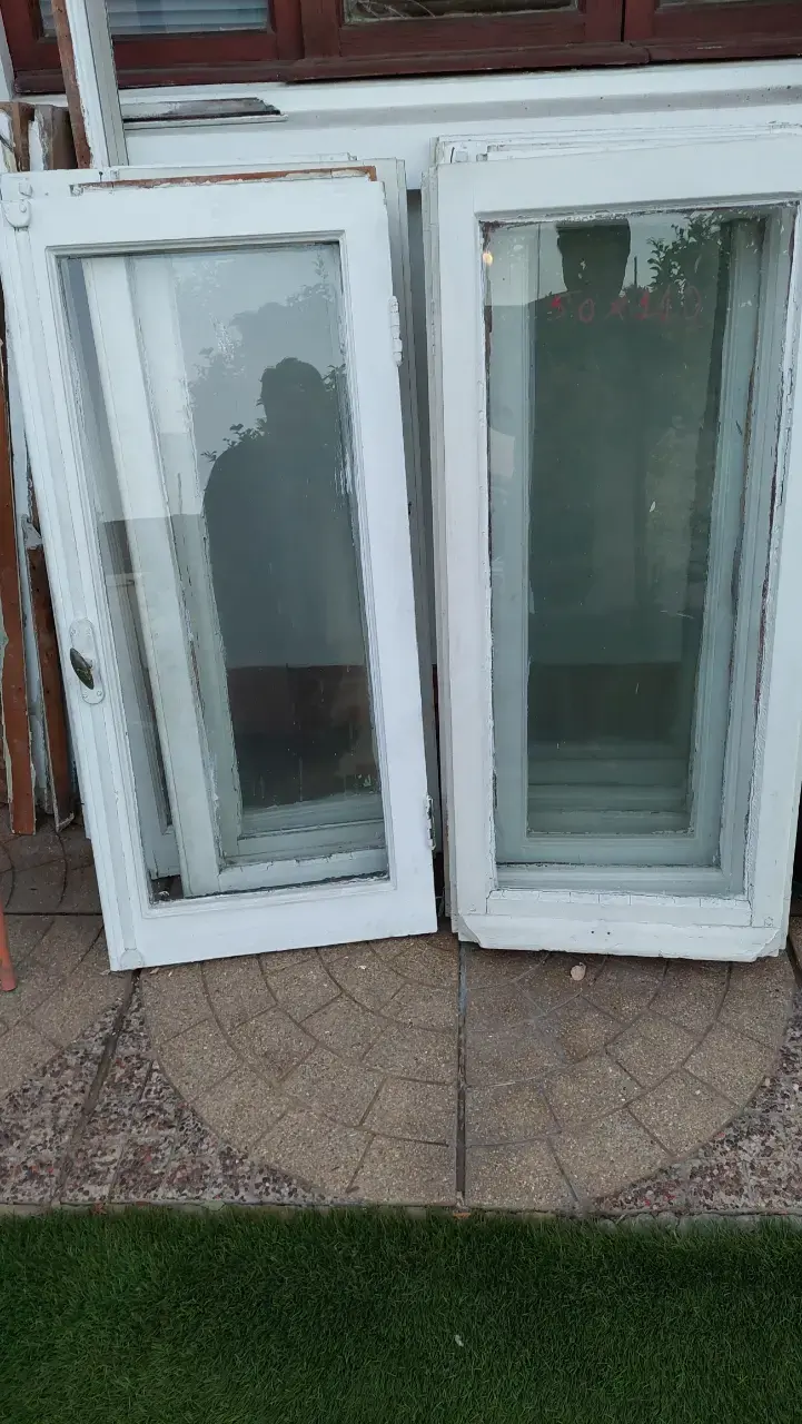 Ventanas de madera blancas - 2