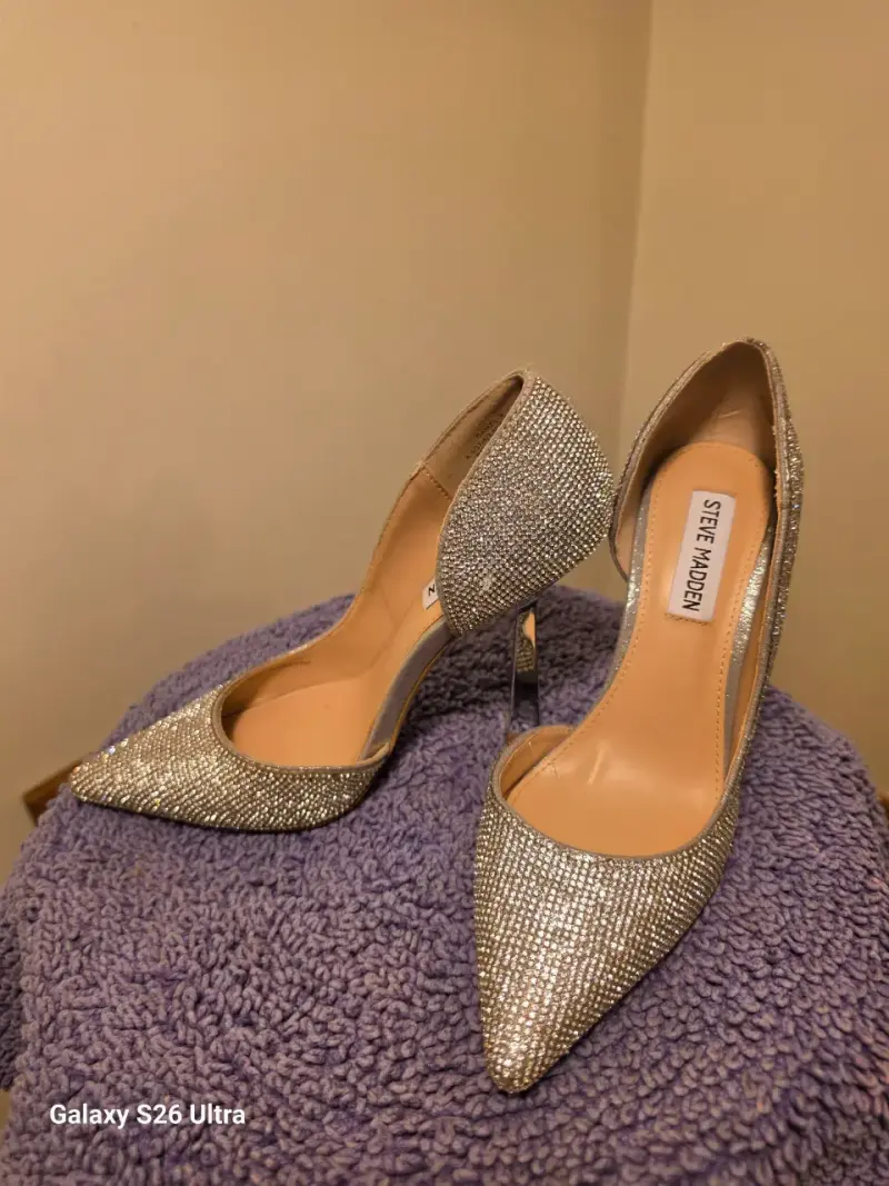 Tacones brillantes Steve Madden