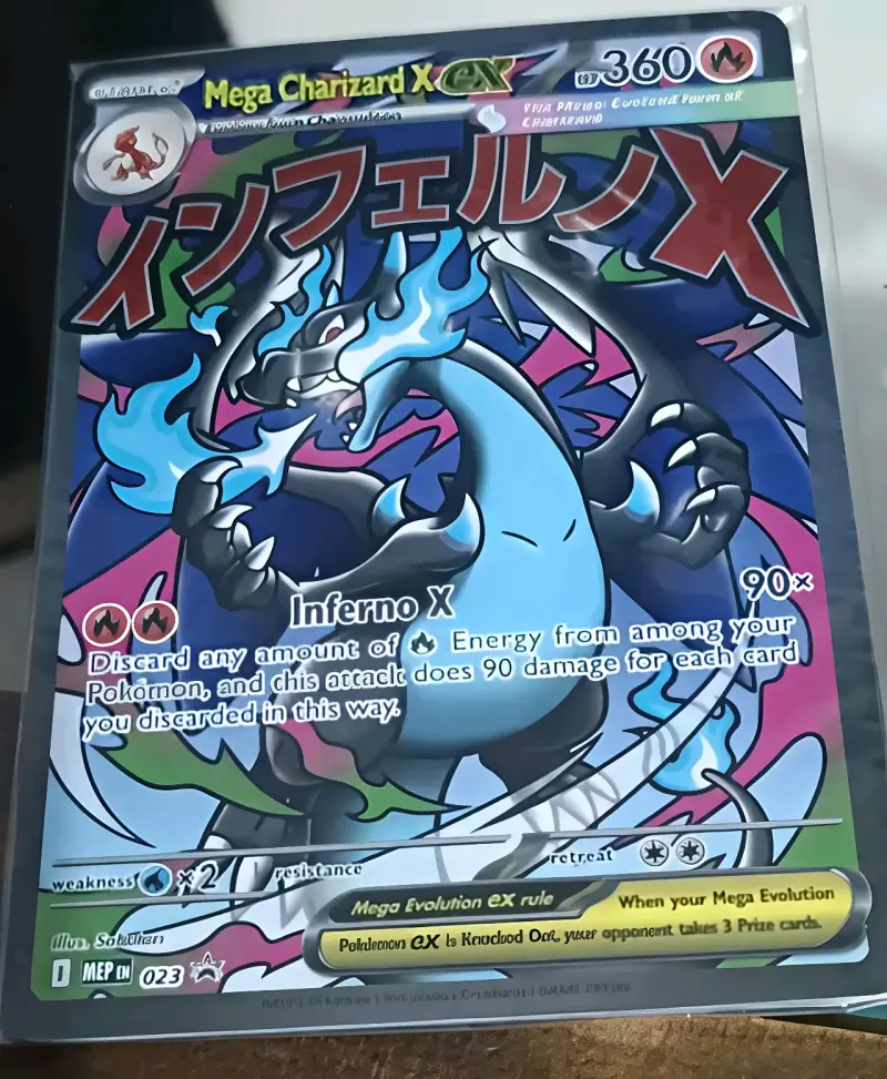 Carta Mega Charizard X EX
