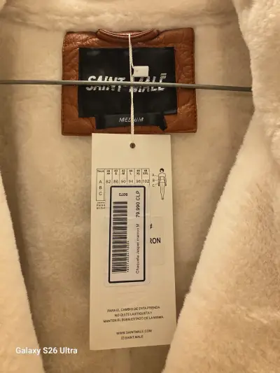 Chaqueta cuero vegano café - miniatura 2