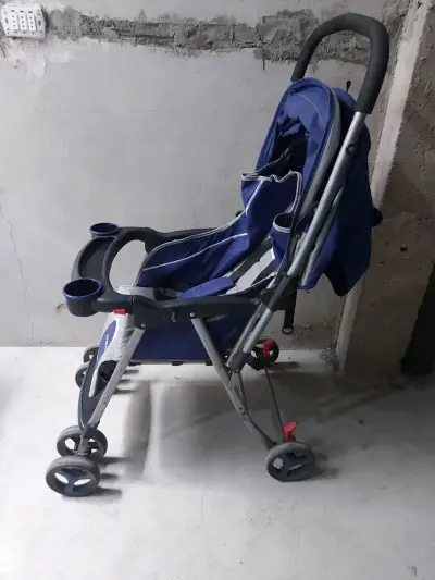 Coche para bebé Bebesit azul - miniatura 2