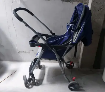 Coche para bebé Bebesit azul - miniatura 4