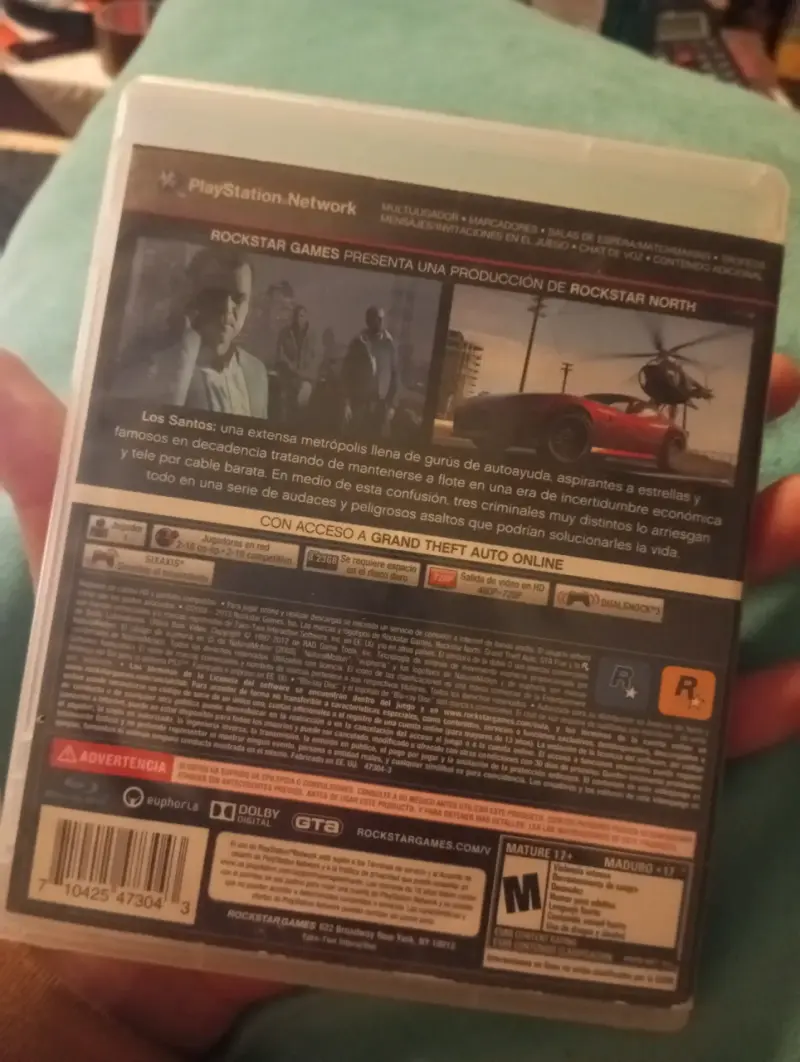 GTA V / Grand Theft Auto 5 - PS3 (Original) - 2