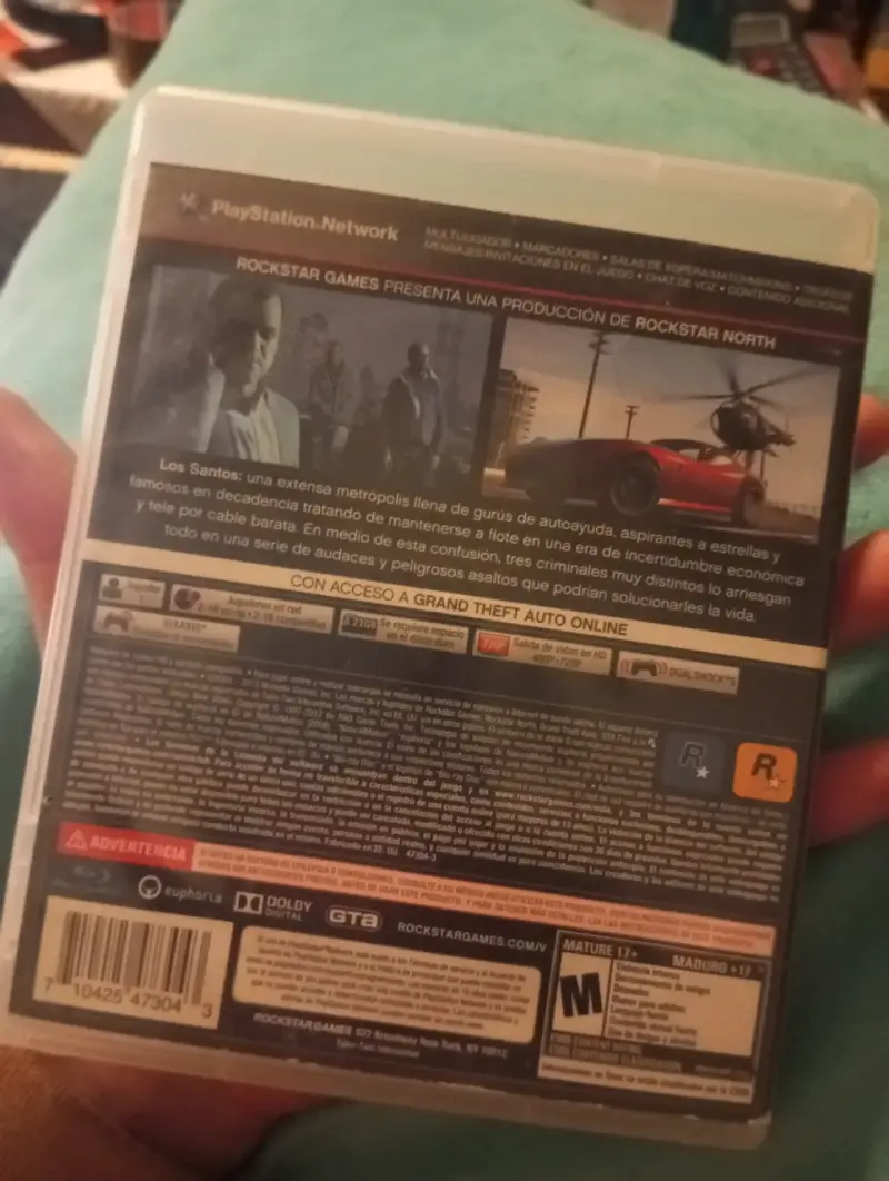 GTA V / Grand Theft Auto 5 - PS3 (Original) - 3