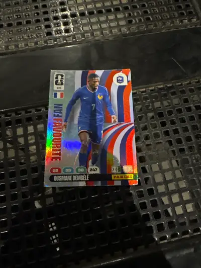 Tarjeta Panini Ousmane Dembélé Holo - miniatura 1