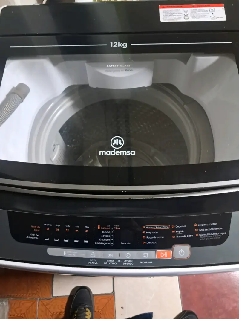 Lavadora Automática Mademsa 12kg - 2