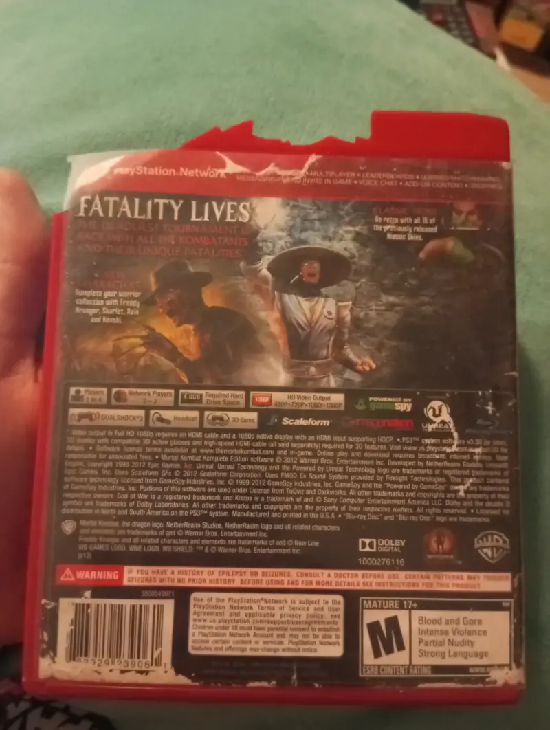 Mortal Kombat Komplete Edition - PS3 (Disco Impeca - 3
