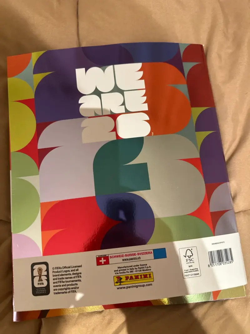 Álbum Panini FIFA 2026 - 2