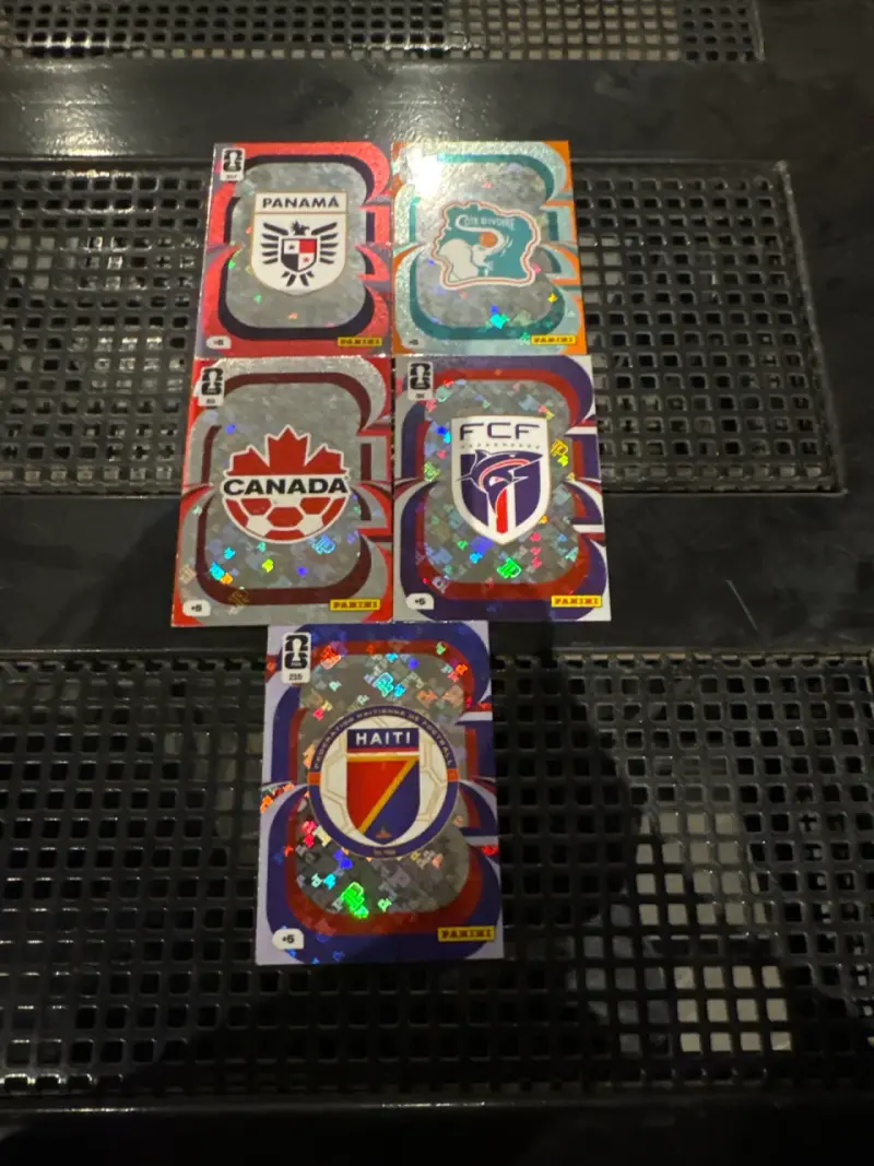 Set de stickers Panini brillantes - 1