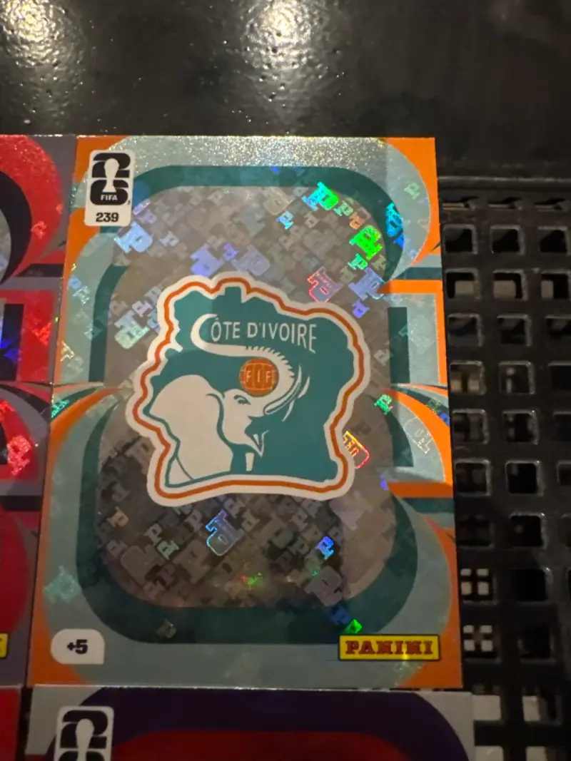 Set de stickers Panini brillantes - 6