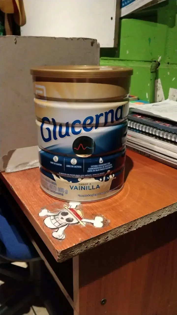 Lata Glucerna Vainilla 850g