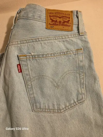 Jeans Levi's 501 celestes - miniatura 1