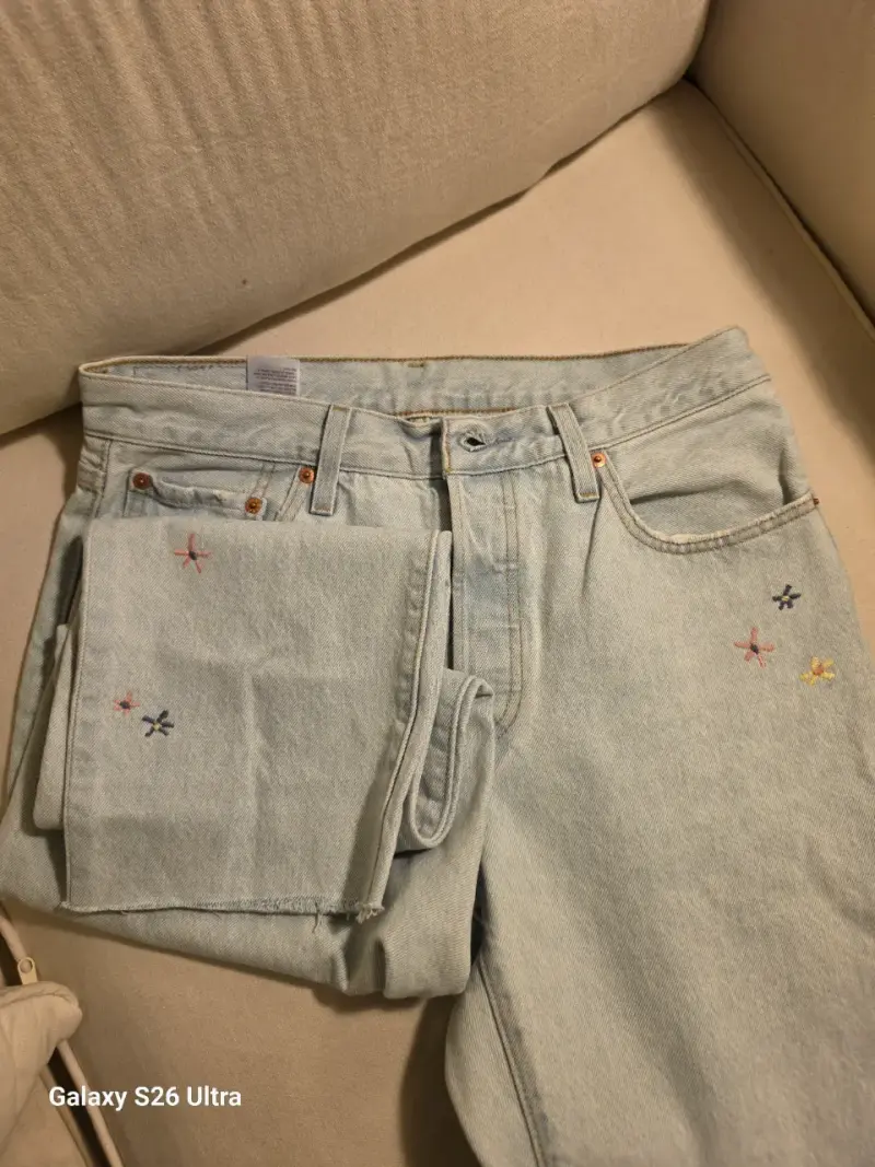 Jeans Levi's 501 celeste claro - 2
