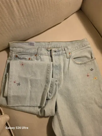 Jeans Levi's 501 celeste claro - miniatura 2