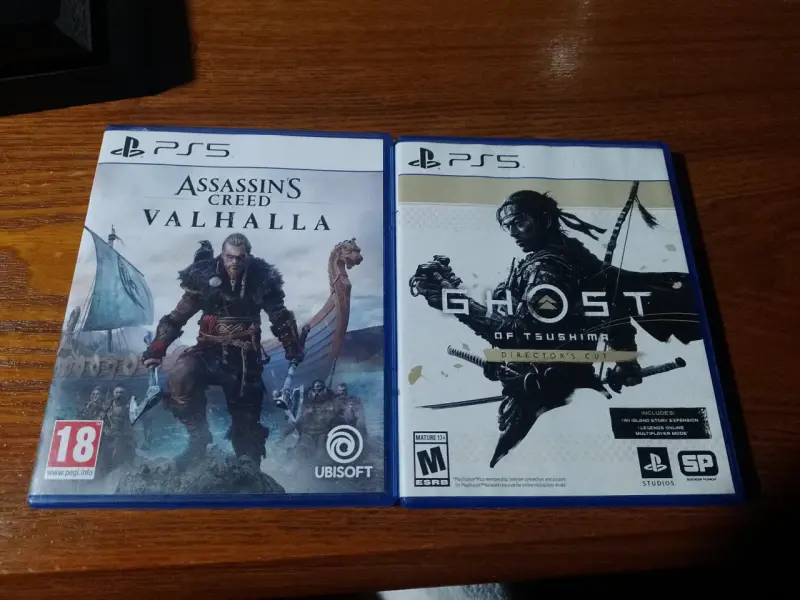 Juegos PS5 Assassins Creed y Ghost of Tsushima - 1