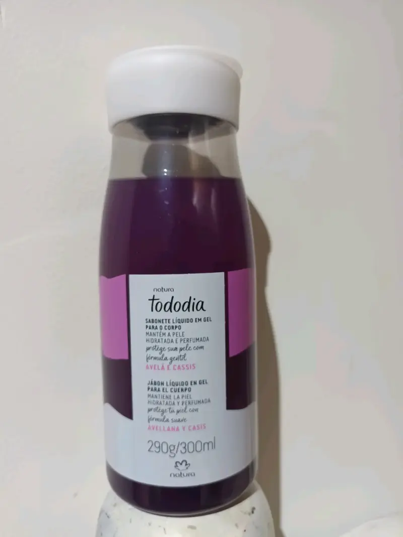 Jabón líquido en gel para el cuerpo