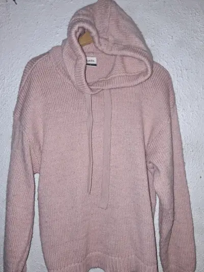Suéter rosado de lana - miniatura 2
