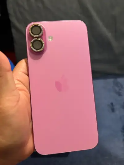 Teléfono inteligente rosa Apple - miniatura 1