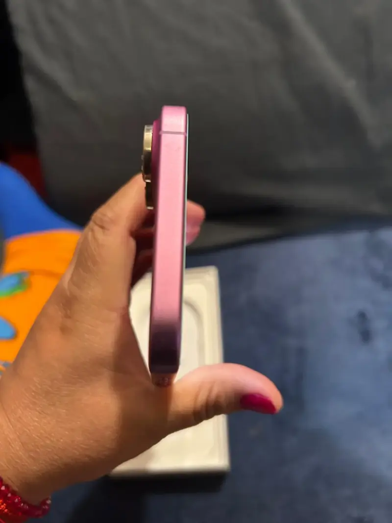 Teléfono inteligente rosa Apple - 3