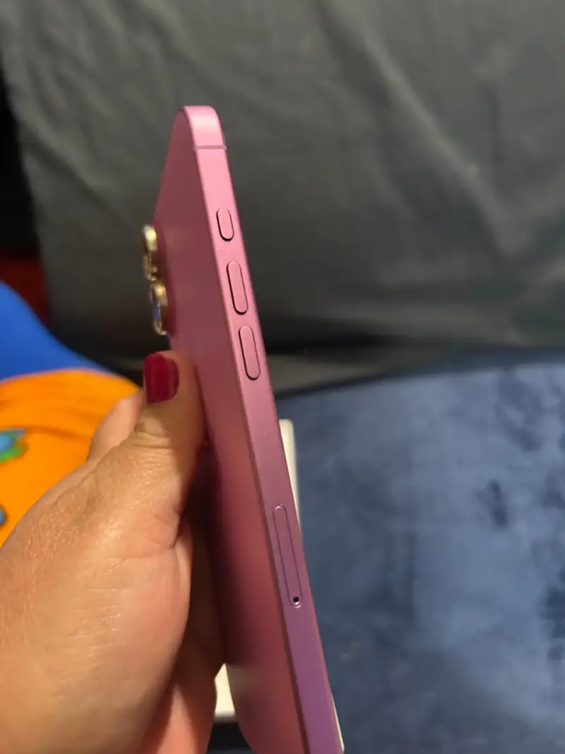 Teléfono inteligente rosa Apple - 4