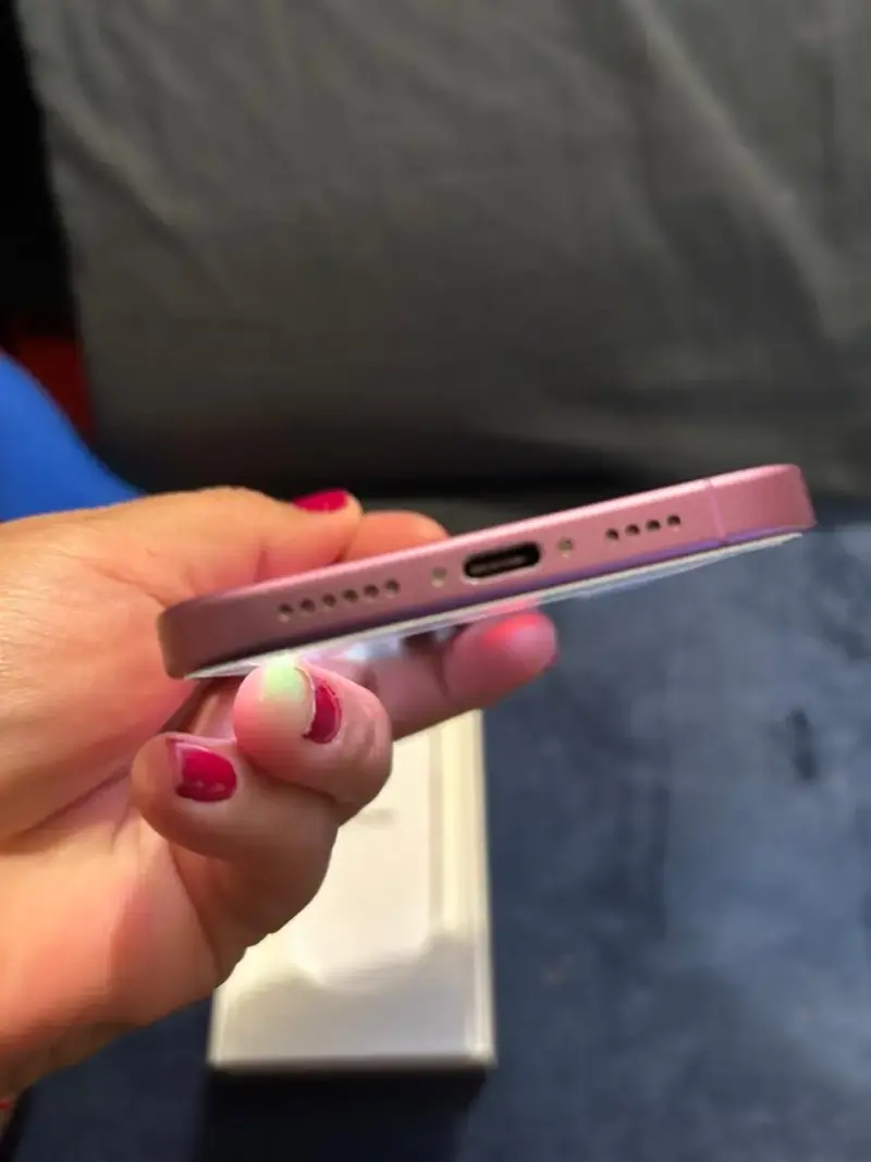 Teléfono inteligente rosa Apple - 6