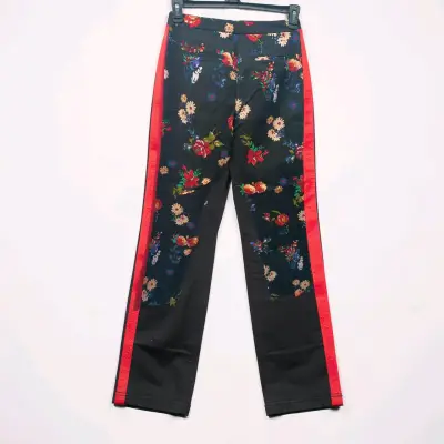 Pantalón floral negro - miniatura 3