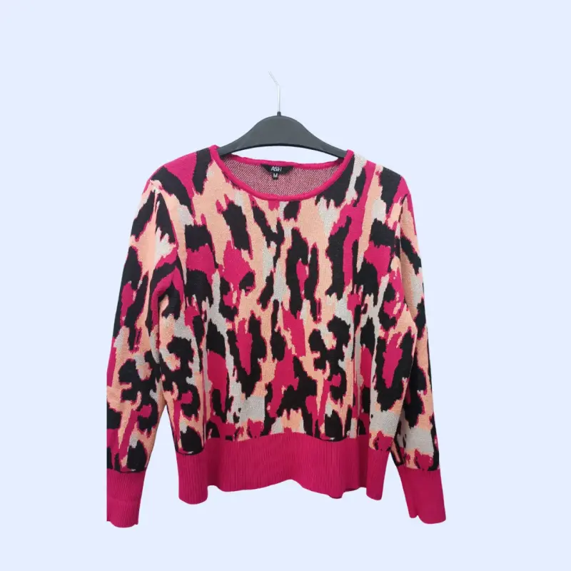 Suéter estampado animal print - 1