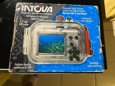 Cámara deportiva Intova impermeable 6MP - miniatura 2