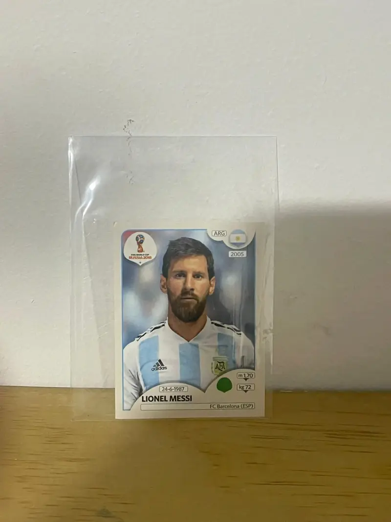Lámina Lionel Messi Rusia 2018