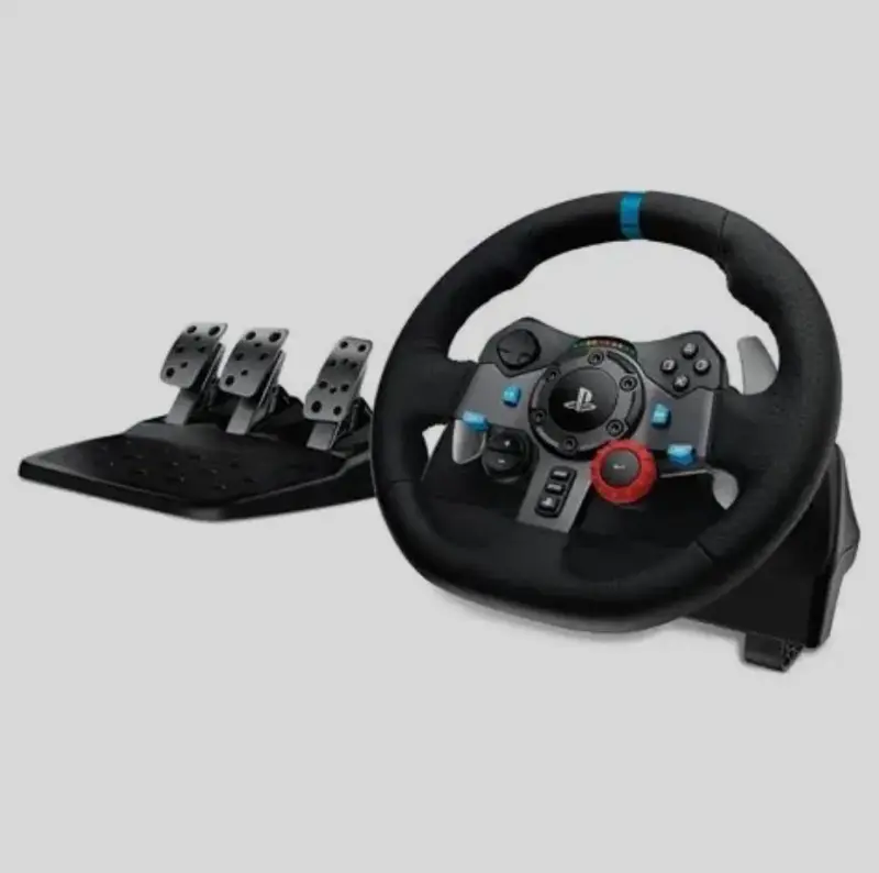Volante y pedales Logitech para PlayStation - 2