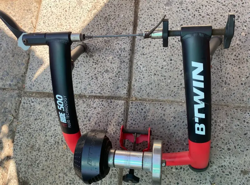 Rodillo entrenador B'TWIN InRide 500 - 1