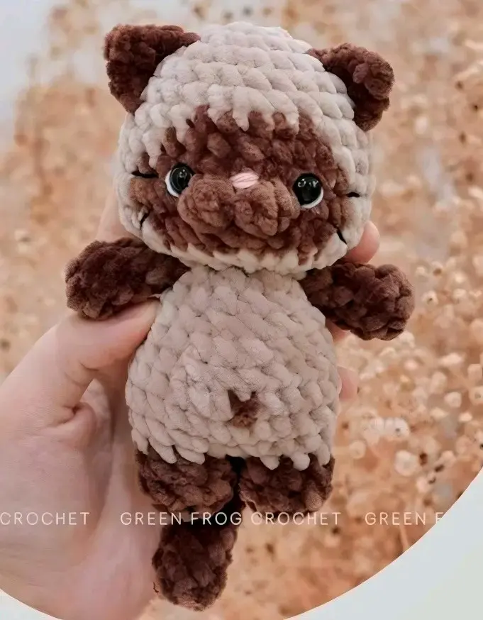 Amigurumis de gatos tejidos a mano