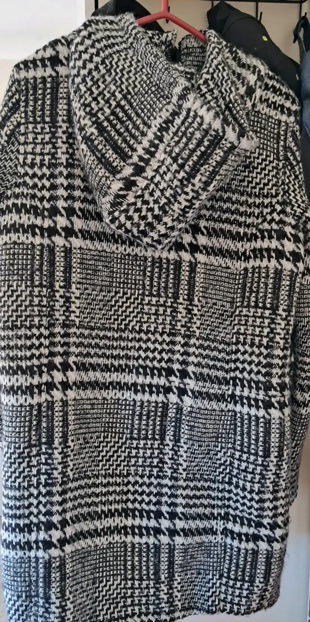Chaqueta de lana con capucha talla M - 2