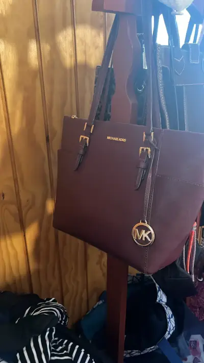 Cartera Michael Kors burdeos - miniatura 1