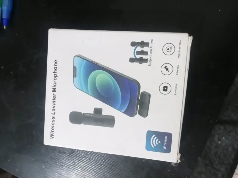 Micrófono Lavalier Inalámbrico - 1
