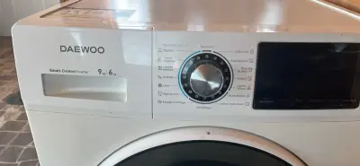 Lavadora secadora Daewoo 9 kg blanca - miniatura 2
