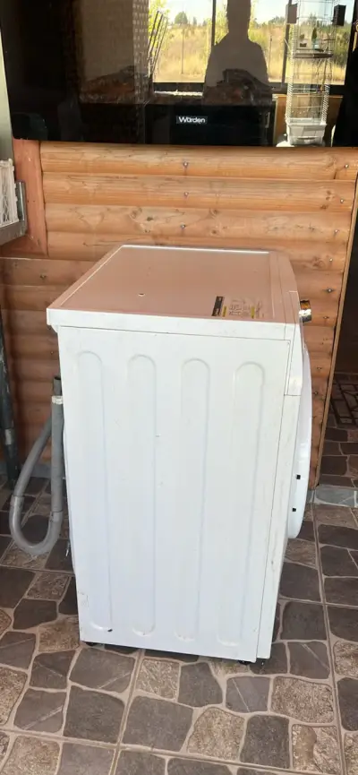 Lavadora secadora Daewoo 9 kg blanca - miniatura 4