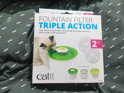 Filtros para fuente de agua triple acción - miniatura 1