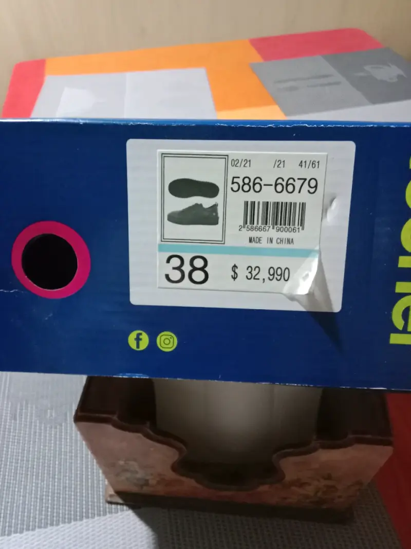 Zapatillas negras talla 38 - 1