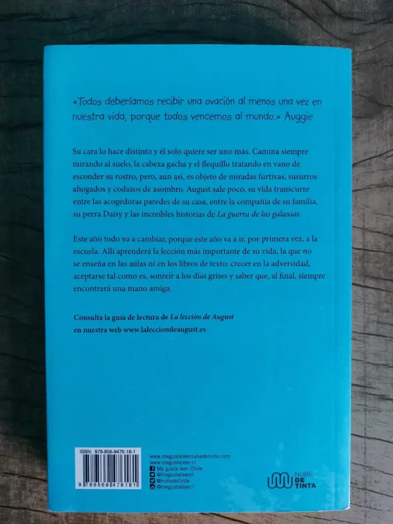 Libro La lección de August - 3