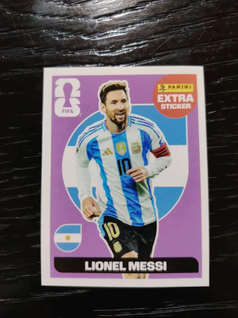 Lámina Panini Lionel Messi - 1