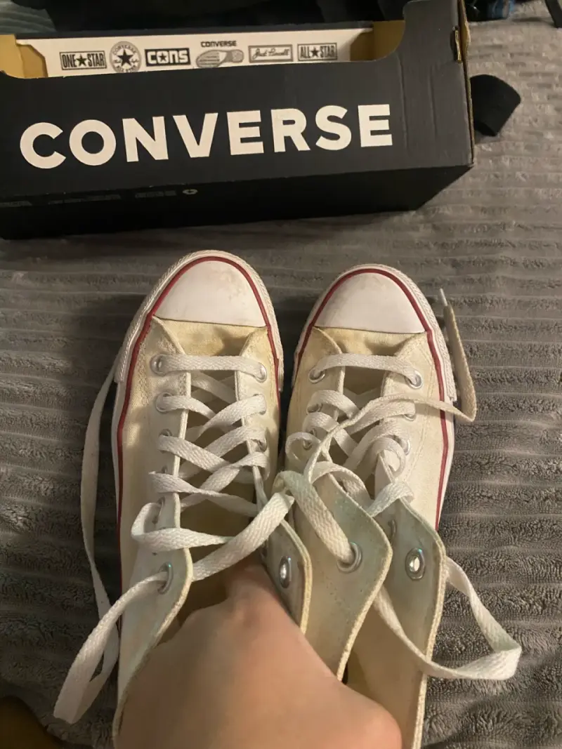 Zapatillas Converse blancas - 2