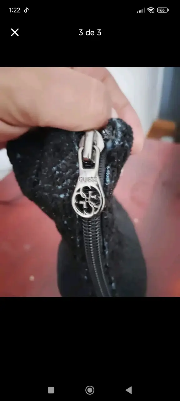 Botines negros de tacón alto marca Guess - 2
