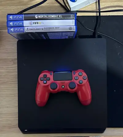 PS4 500 GB con juegos y mando - miniatura 2