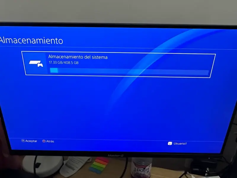 PS4 500 GB con juegos y mando - 4