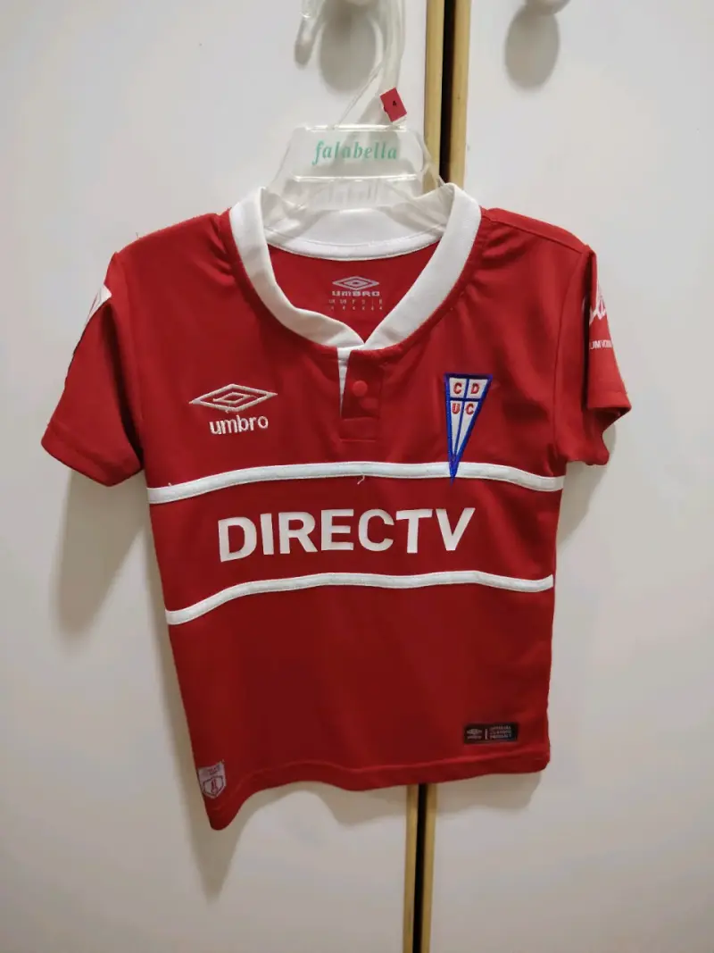 Camiseta fútbol infantil roja Umbro
