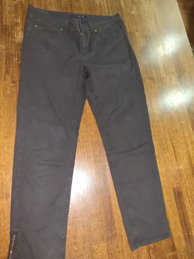 Jeans negros de mujer - miniatura 1
