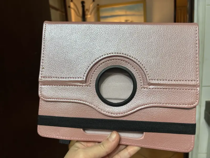Funda rosa para tablet