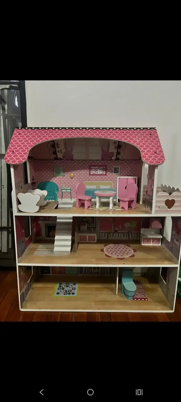 Casa de muñecas de madera - 3